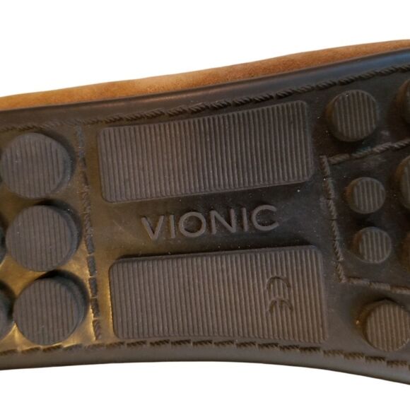 Vionic  Honor Ashby Leather  Suede Driving Moccasins Size 6 - Picture 6 of 6
